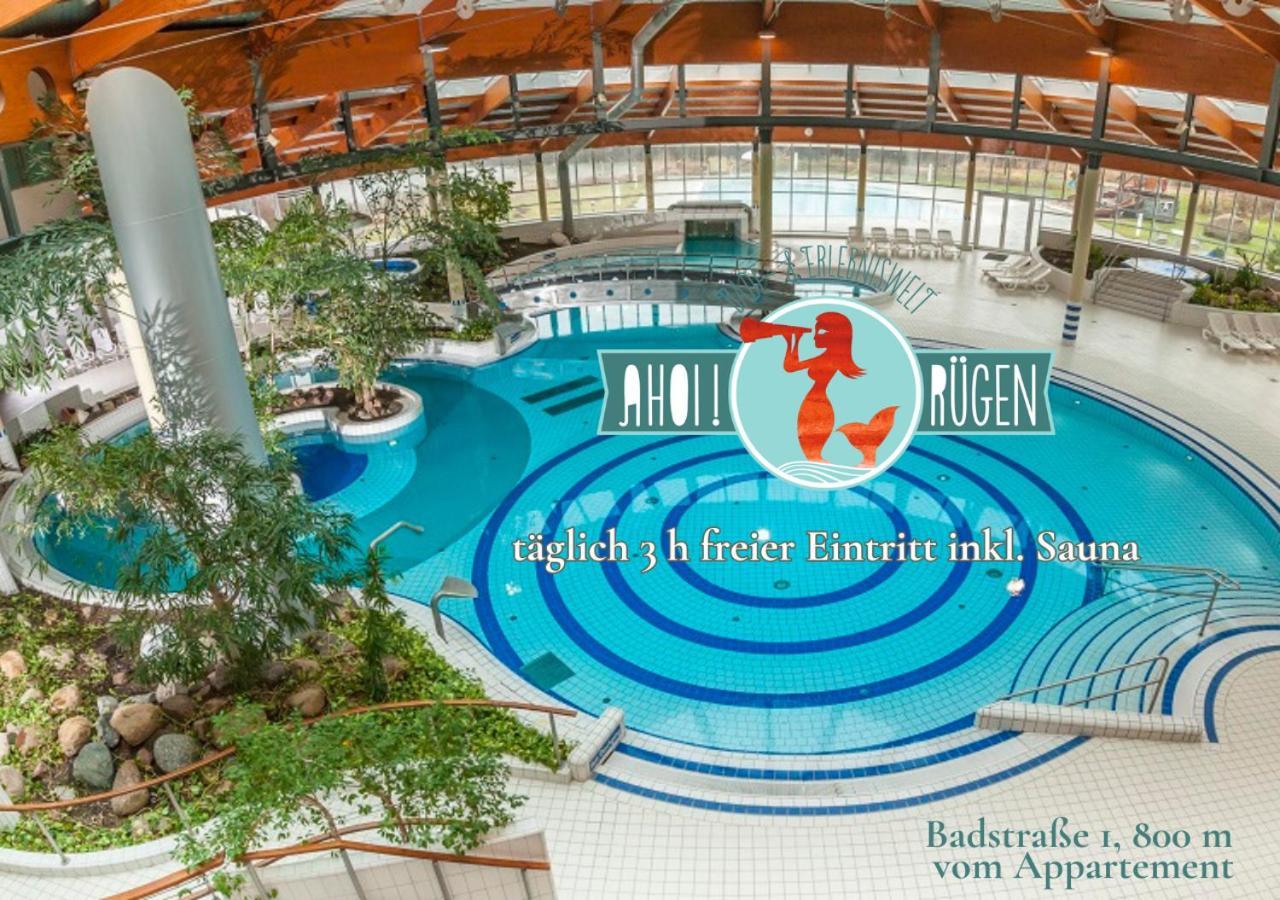 Das Appartement Inselliebe Ruegen Inkl Sauna Und 3H Taeglich Eintritt Ahoi Schwimmbad Sellin (Rugen) Exterior foto